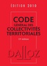 Jean-Claude Douence - Code général des collectivités territoriales 2010.