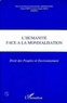 Jean-Claude Fritz - L'humanité face à la mondialisation - Droit des peuples et environnement.