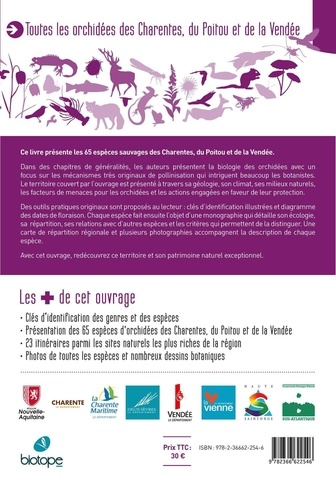 A la découverte des orchidées des Charentes, du Poitou et de la Vendée 2e édition