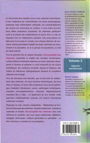 Encyclopédie des vitamines. Du nutriment au médicament, 3 volumes