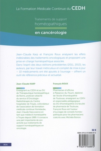 Traitements de support homéopathiques en cancérologie