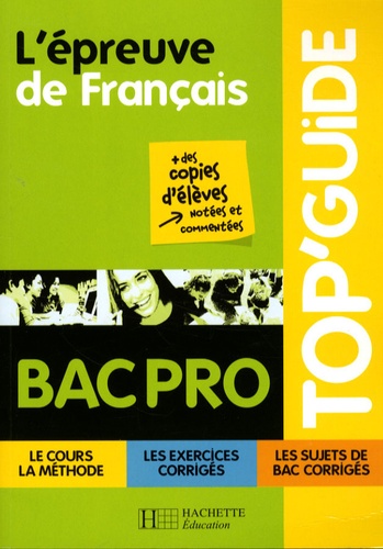 Jean-Claude Landat - L'épreuve de Français Bac Pro.