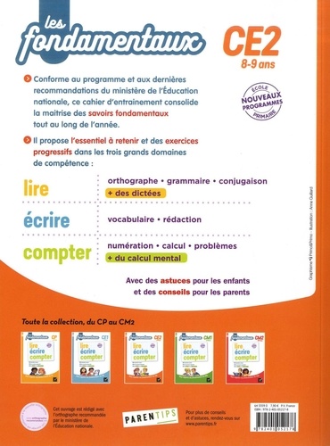 Lire, écrire, compter CE2  Edition 2019