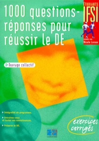 Jean-Claude Loraux - Evaluations en IFSI - 1 000 questions-réponses pour réussir le DE.