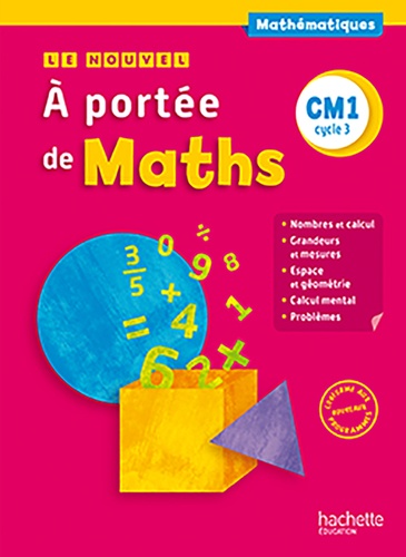 Maths CM1 Cycle 3 A portée de Maths de Jean-Claude Lucas - Livre - Decitre