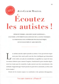 Ecoutez les autistes !