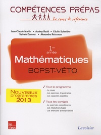 Jean-Claude Martin - Mathématiques 1re année BCPST-VETO.