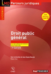 Jean-Claude Masclet et Robert Etien - Droit public général.