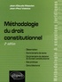 Jean-Claude Masclet et Jean-Paul Valette - Méthodologie du droit constitutionnel.