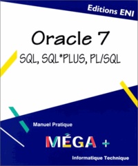 Jean-Claude Ostermann - Oracle 7 - SQL, SQL PLUS, PL/SQL.