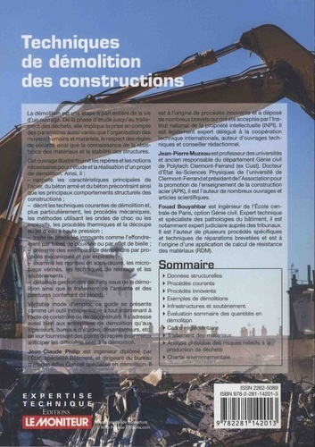 Techniques de démolition des constructions