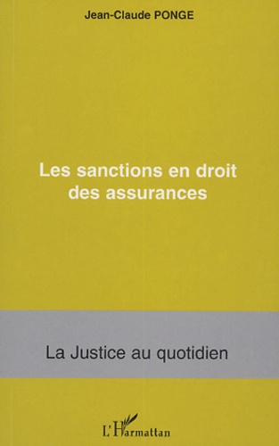 Jean-Claude Ponge - Les sanctions en droit des assurances.
