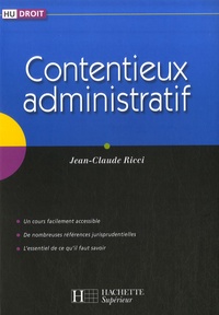 Jean-Claude Ricci - Contentieux administratif.