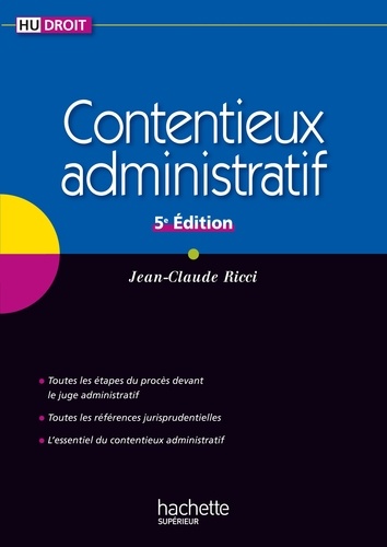 Jean-Claude Ricci - Contentieux administratif.