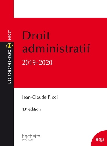 Droit administratif  Edition 2019-2020