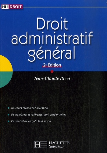 Jean-Claude Ricci - Droit général administratif.
