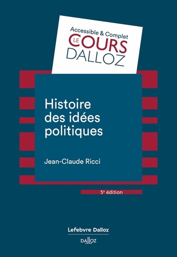 Histoire des idées politiques 5e édition revue et augmentée