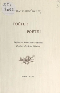 Poète ? poète !