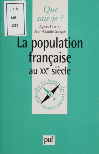 La population française au XXème siècle
