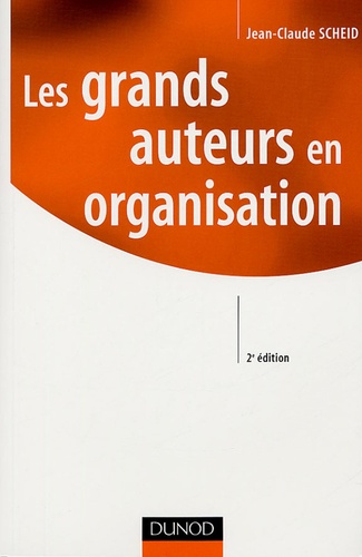 Jean-Claude Scheid - Les grands auteurs en organisation.