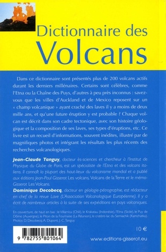 Dictionnaire des volcans
