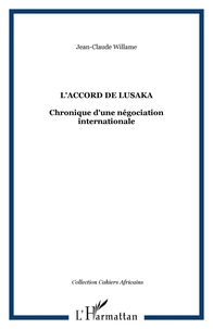 L'Accord de Lusaka.