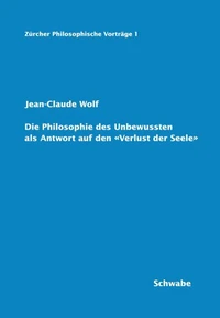 Die Philosophie des Unbewussten als Antwort auf den 'Verlust der Seele'