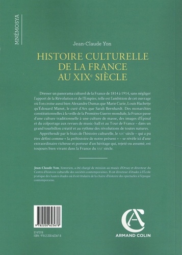 Histoire culturelle de la France au XIXe siècle 2e édition