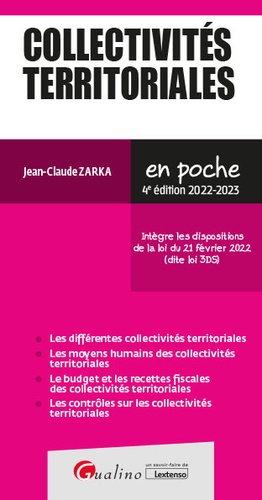Collectivités territoriales  Edition 2022-2023