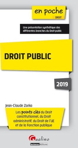 Droit public  Edition 2019