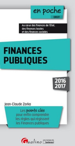 Finances publiques  Edition 2016-2017
