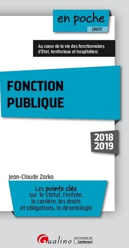 Fonction publique  Edition 2018-2019