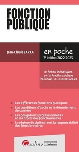 Jean-Claude Zarka - Fonction publique.