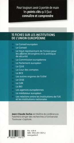 Institutions de l'Union européenne  Edition 2022-2023