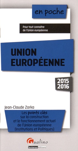 Union européenne  Edition 2015-2016