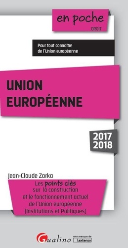 Union européenne  Edition 2017-2018