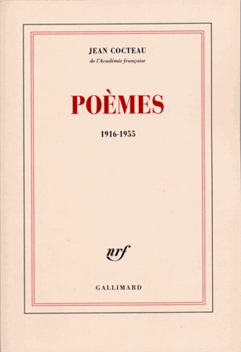 Jean Cocteau - Poemes 1916-1955.