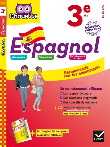 Jean Congar - Espagnol 3e - LV2 3e année (A2).