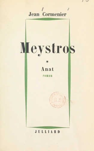 Meystros (1). Anat