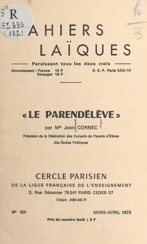 Le "parendélève"