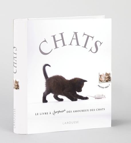 Jean Cuvelier - Chats - Le premier livre animé pour tous les passionnés de chats.