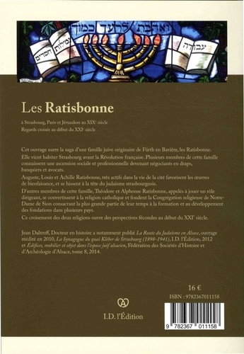 Les Ratisbonne à Strasbourg, Paris et Jérusalem au XIXe siècle. Regards croisés au début du XXIe siècle