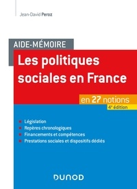 Jean-David Peroz - Les politiques sociales en France.