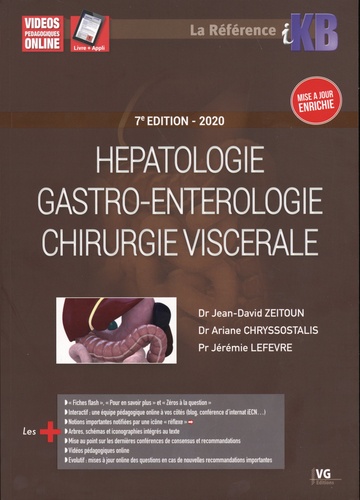 Hépatologie, gastro-entérologie, chirurgie viscérale  Edition 2020 - Occasion