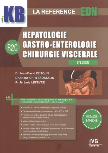 Hépatologie, gastro-entérologie, chirurgie viscérale 8e édition