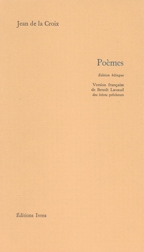 POEMES. Edition bilingue de Jean de la Croix - Livre - Decitre