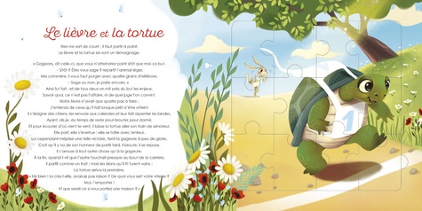 Les fables de La Fontaine - 5 puzzles 12 pièces de Jean de La Fontaine -  Album - Livre - Decitre