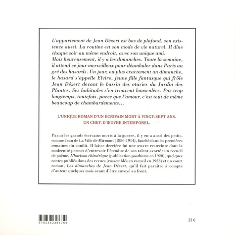 Jean de La Ville de Mirmont - Les dimanches de Jean Dézert - Éditions cent  pages