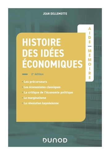 Histoire des idées économiques 2e édition