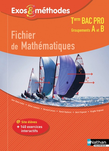 Jean-Denis Astier et Olivier Aumaire - Fichier de mathématiques Tle Bac Pro Groupement A et B Exos & Méthodes.